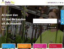 Tablet Screenshot of dailyflex.nl